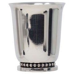 Bicchiere in argento sterling Jean Despres