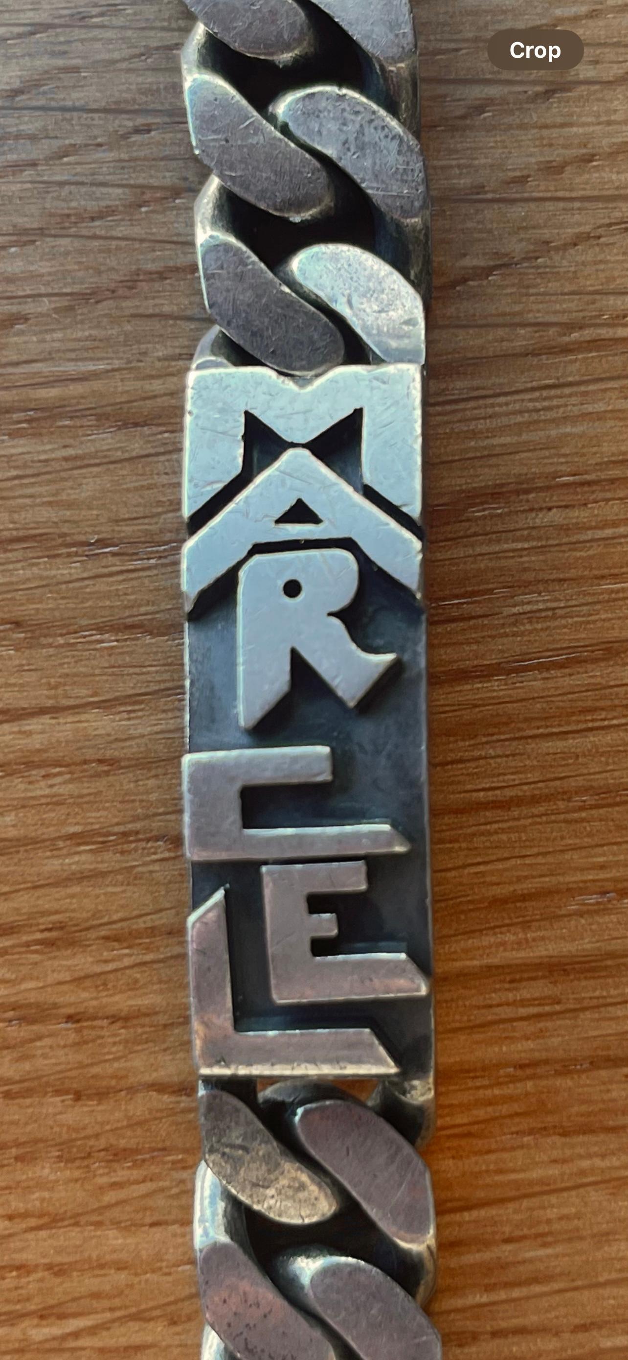 Jean Després Sterling Silver Link Bracelet “Marcel” For Sale 1