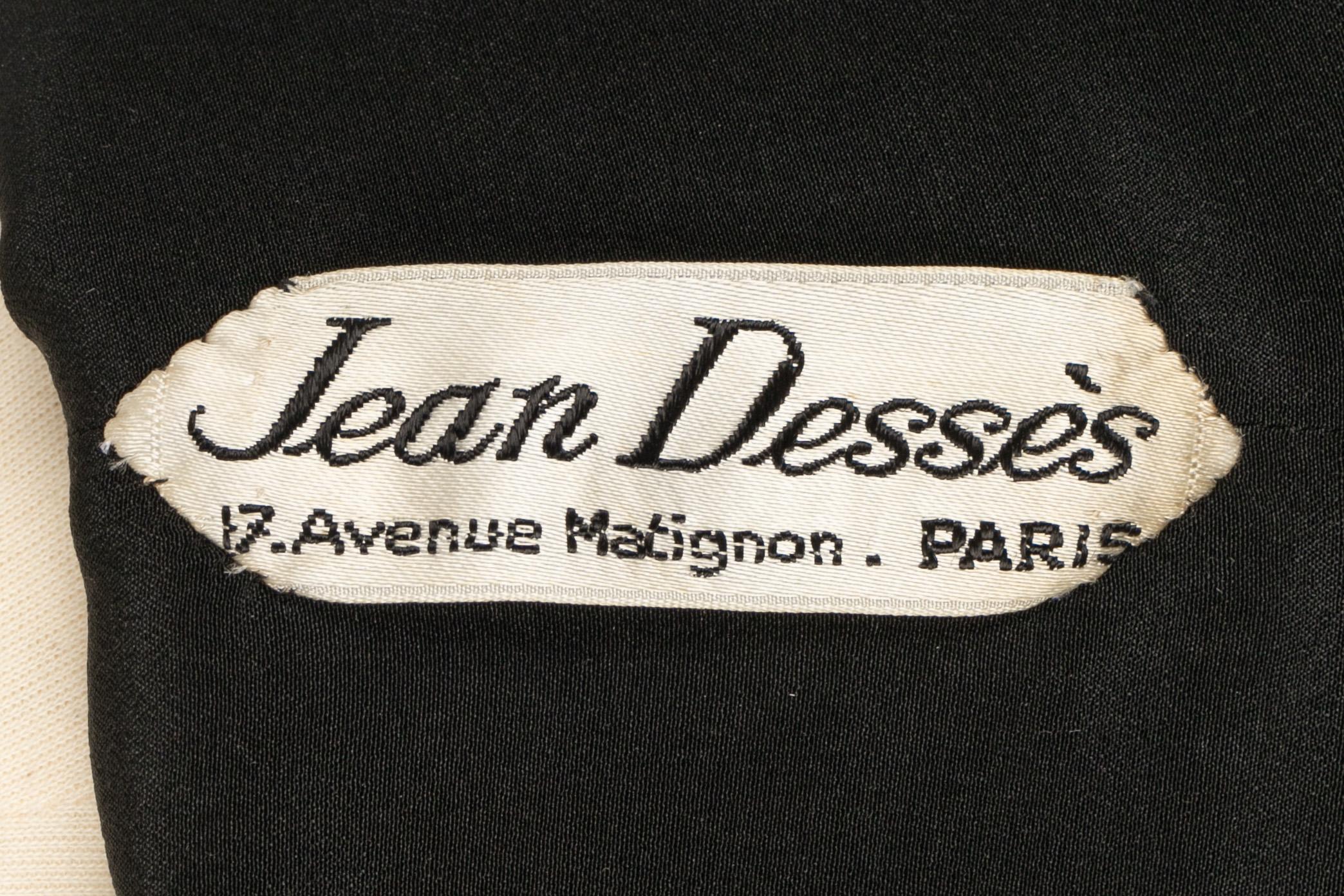 Robe Jean Desses Haute Couture 1948 en vente 5