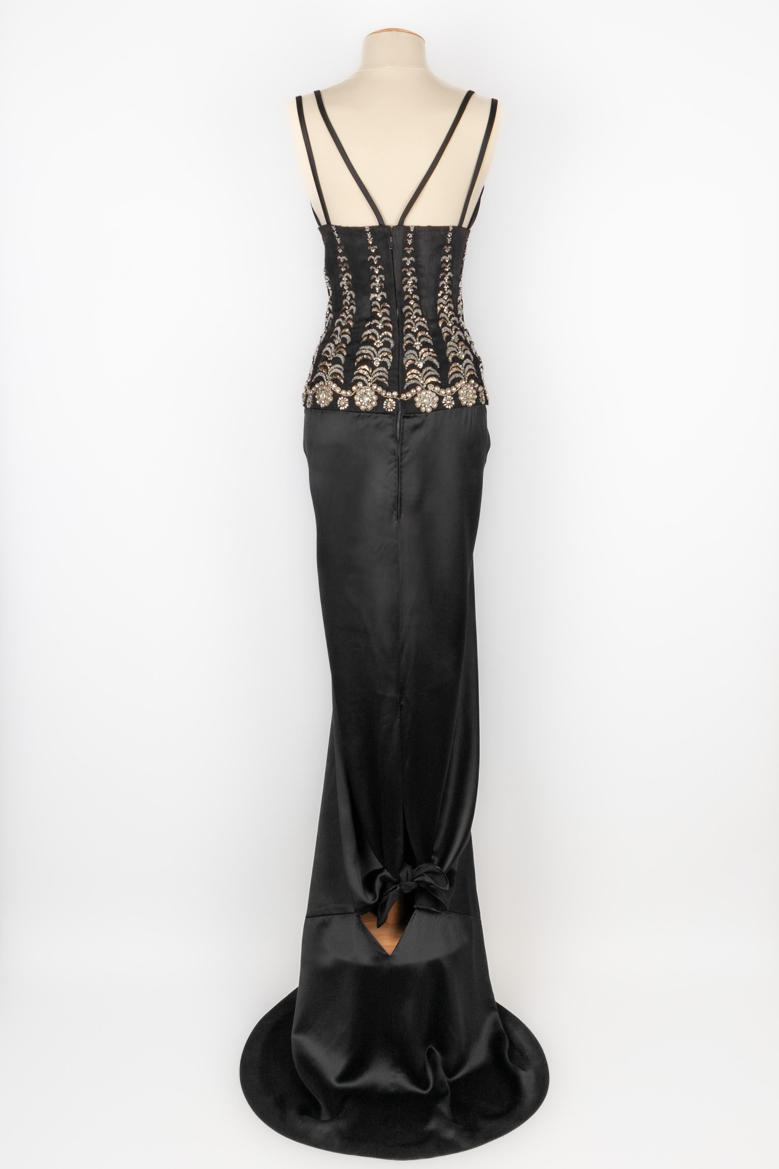 Robe Jean Desses Haute Couture 1948 Excellent état - En vente à SAINT-OUEN-SUR-SEINE, FR