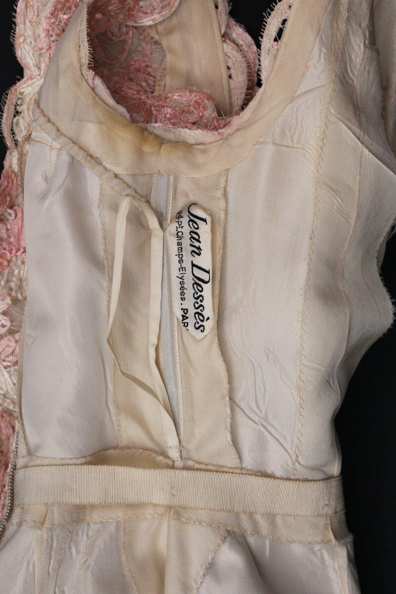 Abito lungo Jean Desses Haute Couture in vendita 2