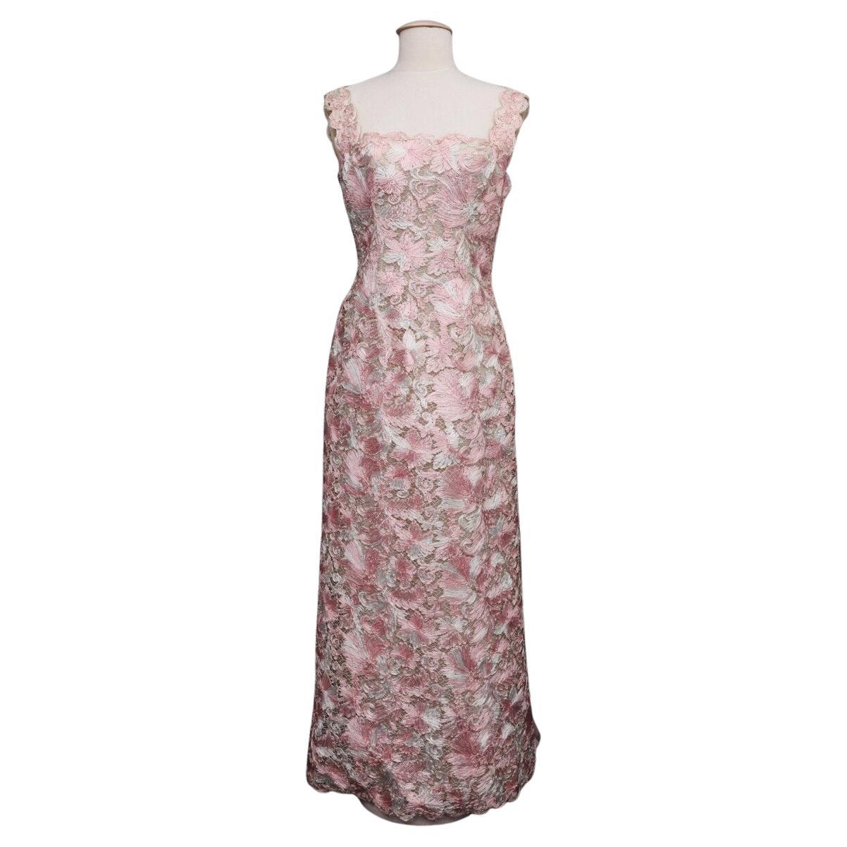 Abito lungo Jean Desses Haute Couture in vendita