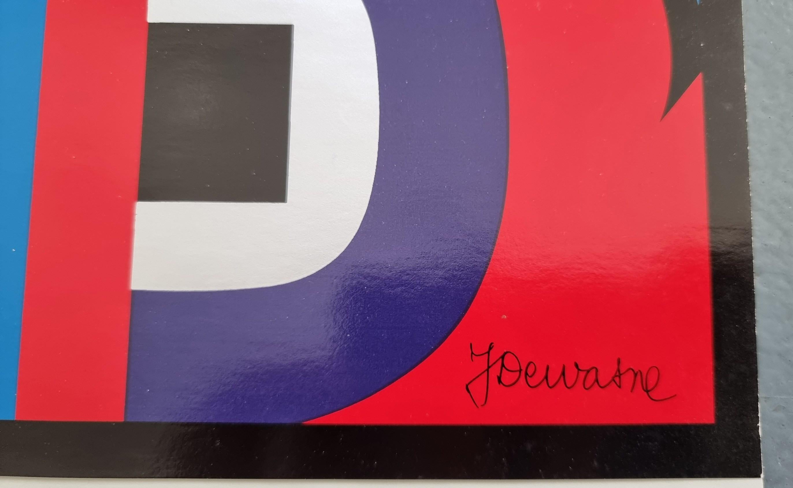 Senza titolo - Print di Jean Dewasne