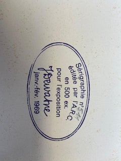 Jean Dewasne, Senza titolo, 1969, Serigrafia