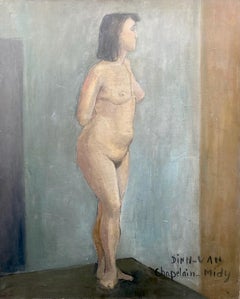 Art School Model: A Jeweller's Nude Echoing Bernard Buffet’s Post-War Aesthetic