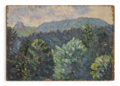 Trees - Paint by Jean Dreyfus-Stern - 1930s