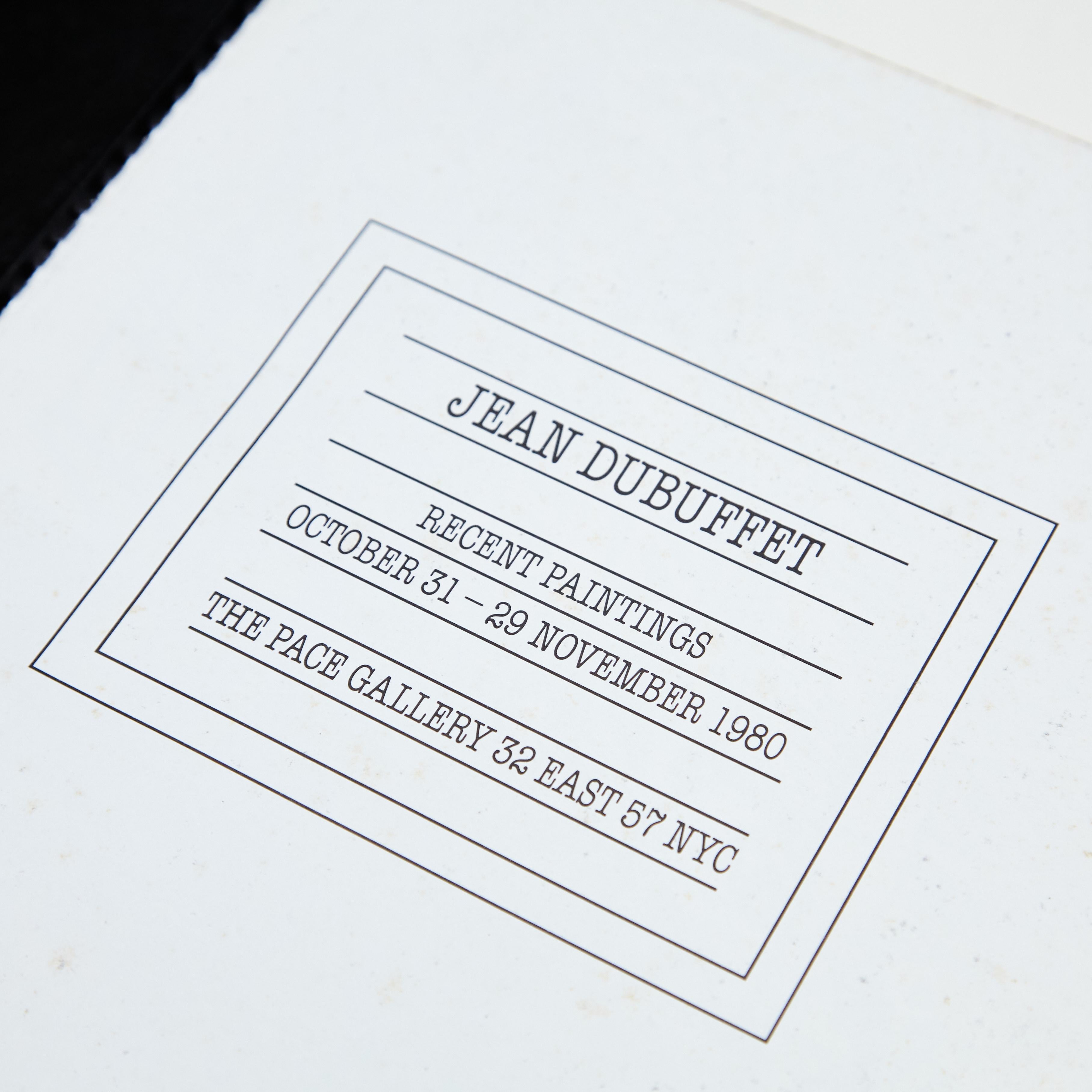 Paper Jean Dubuffet Book 'Brefs Excercices D'ecole Journalière', circa 1980 For Sale