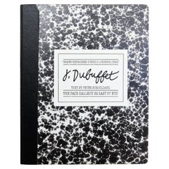Jean Dubuffet Book 'Brefs Excercices D'ecole Journalière', circa 1980