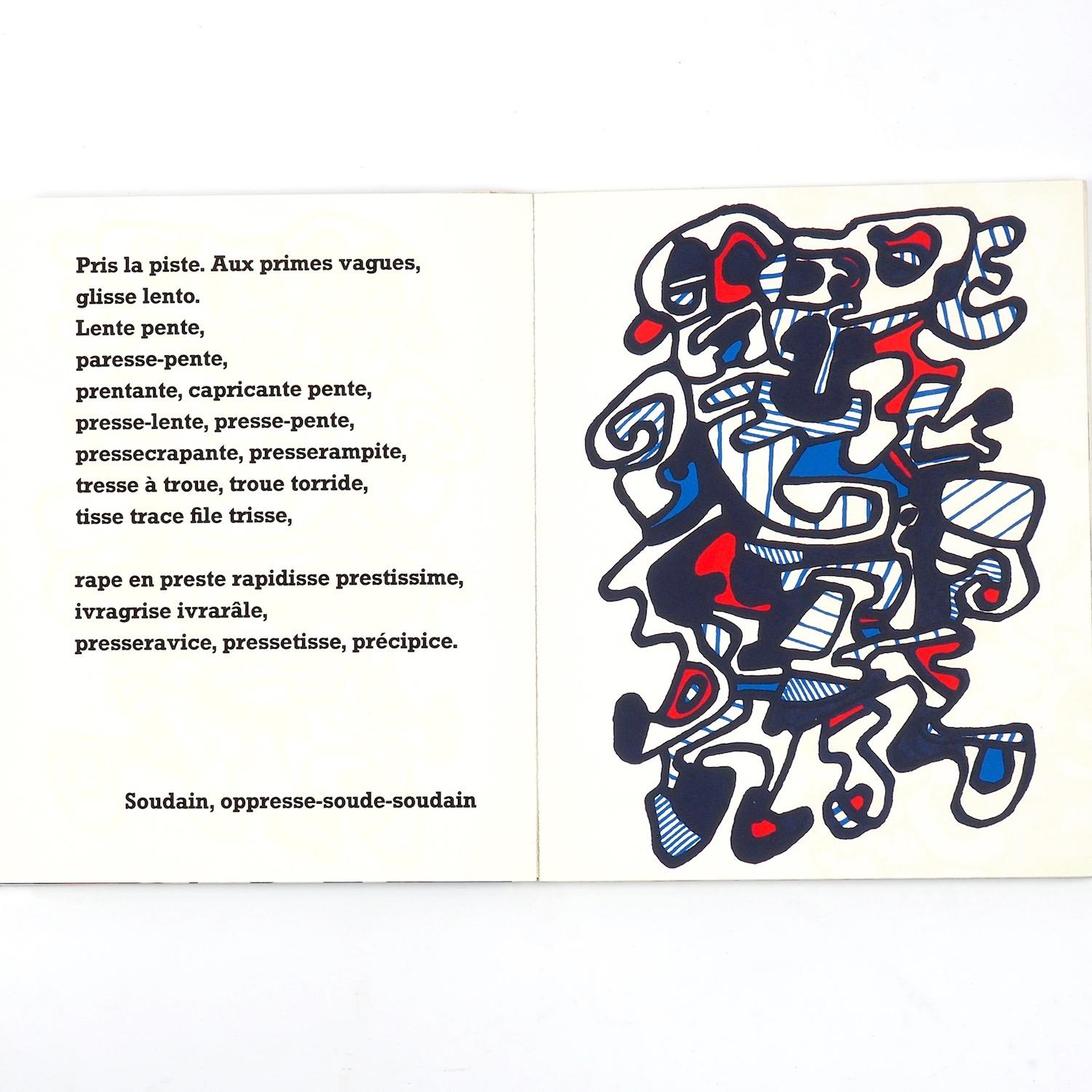Jean Dubuffet. Cerceaux ‘Sorcellent by Max Loreau. Edition Jeanne Bucher, Editions Beyeler, Paris, 1967. Limited edition of 800 of which this is no. 496.

Contains 20 original colour silk screen prints by Dubuffet. A Beautiful example of the Livre