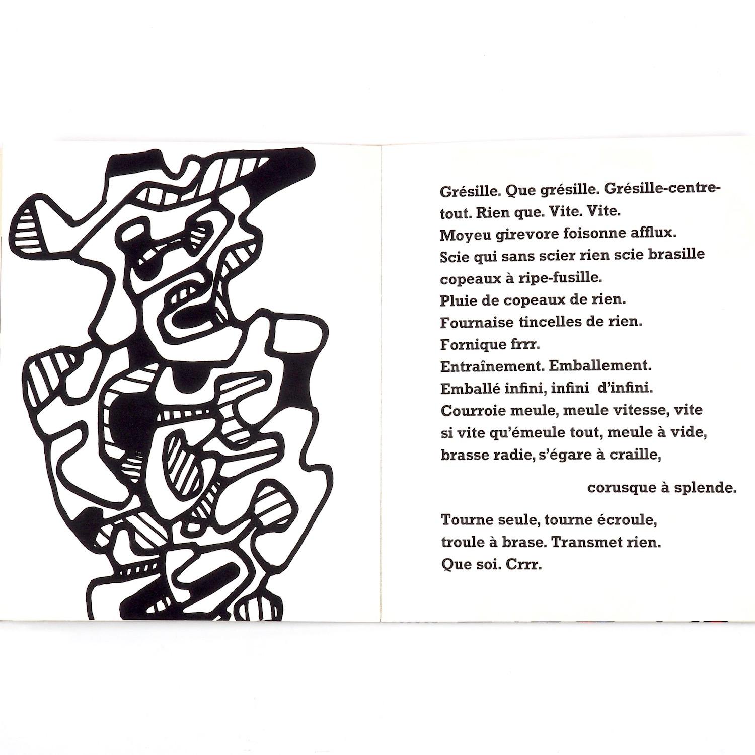 French Jean Dubuffet , Cerceaux ‘Sorcellent Limited Edition, 1st 1967