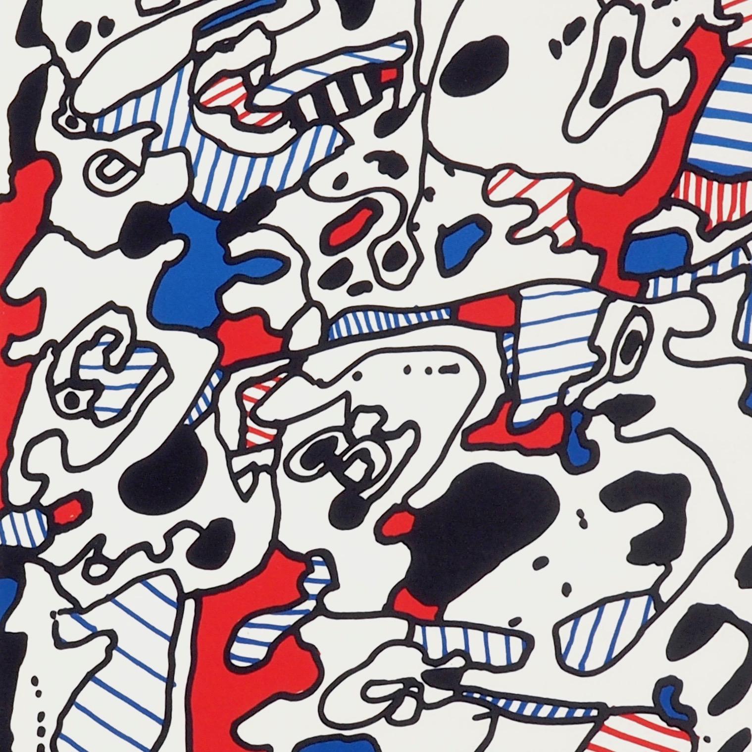 Jean Dubuffet , Cerceaux ‘Sorcellent Limited Edition, 1st 1967 In Good Condition In London, GB