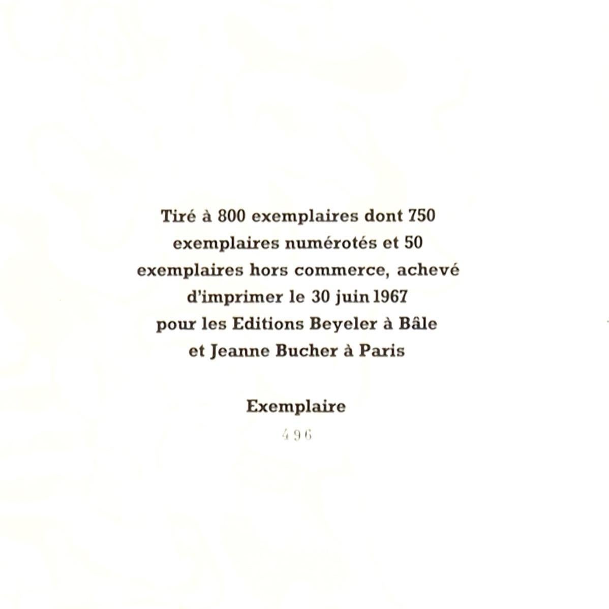 Jean Dubuffet , Cerceaux ‘Sorcellent Limited Edition, 1st 1967 1