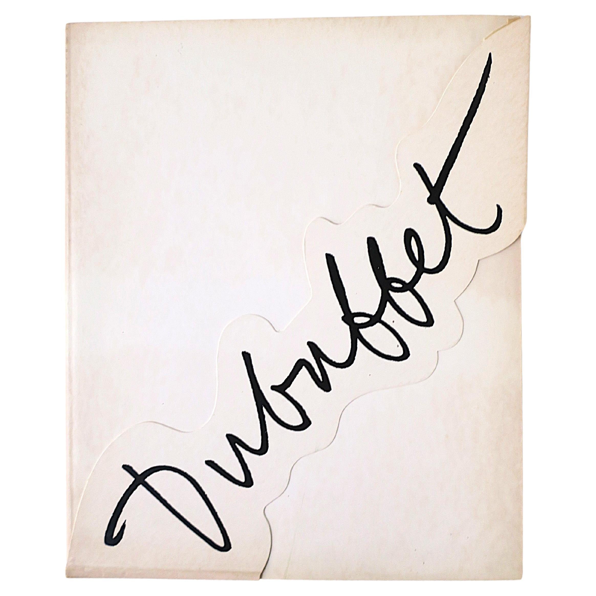 Libro catálogo de la exposición Jean Dubuffet Pace Gallery Nueva York, 1982