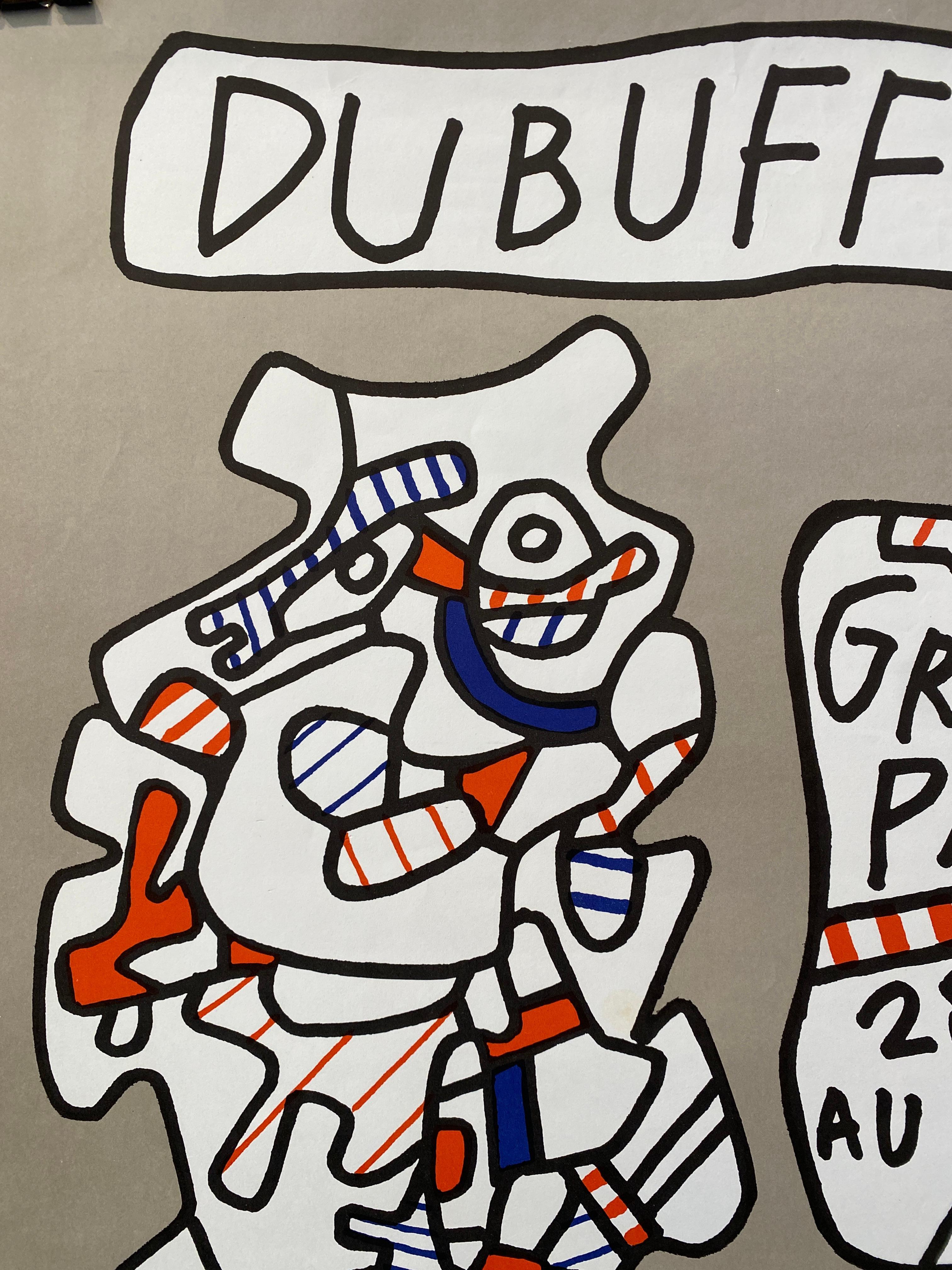 Jean Dubuffet, 'Festival D'automne a Paris' Original Vintage Exhibition Poster im Angebot 5