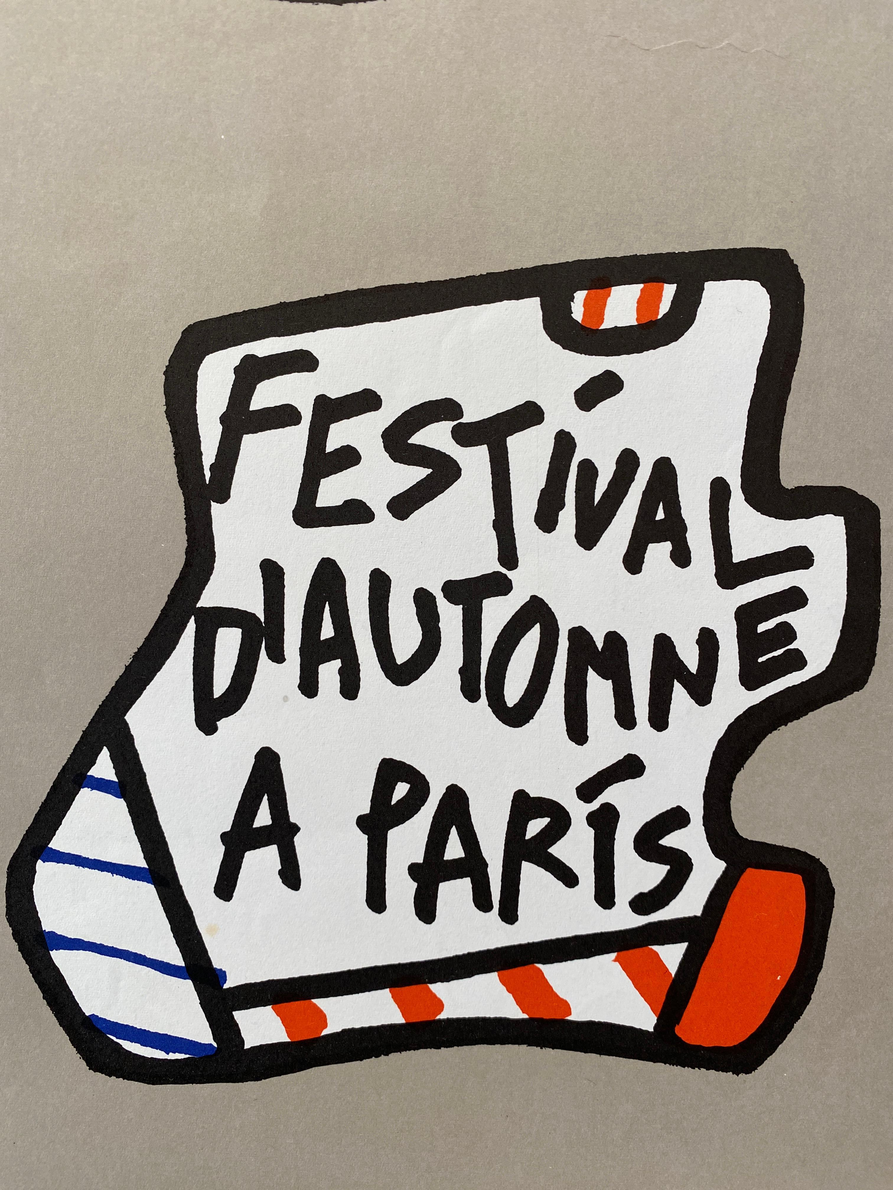 Jean Dubuffet, 'Festival D'automne a Paris' Original Vintage Exhibition Poster im Angebot 8
