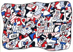 Jean Dubuffet Litografía