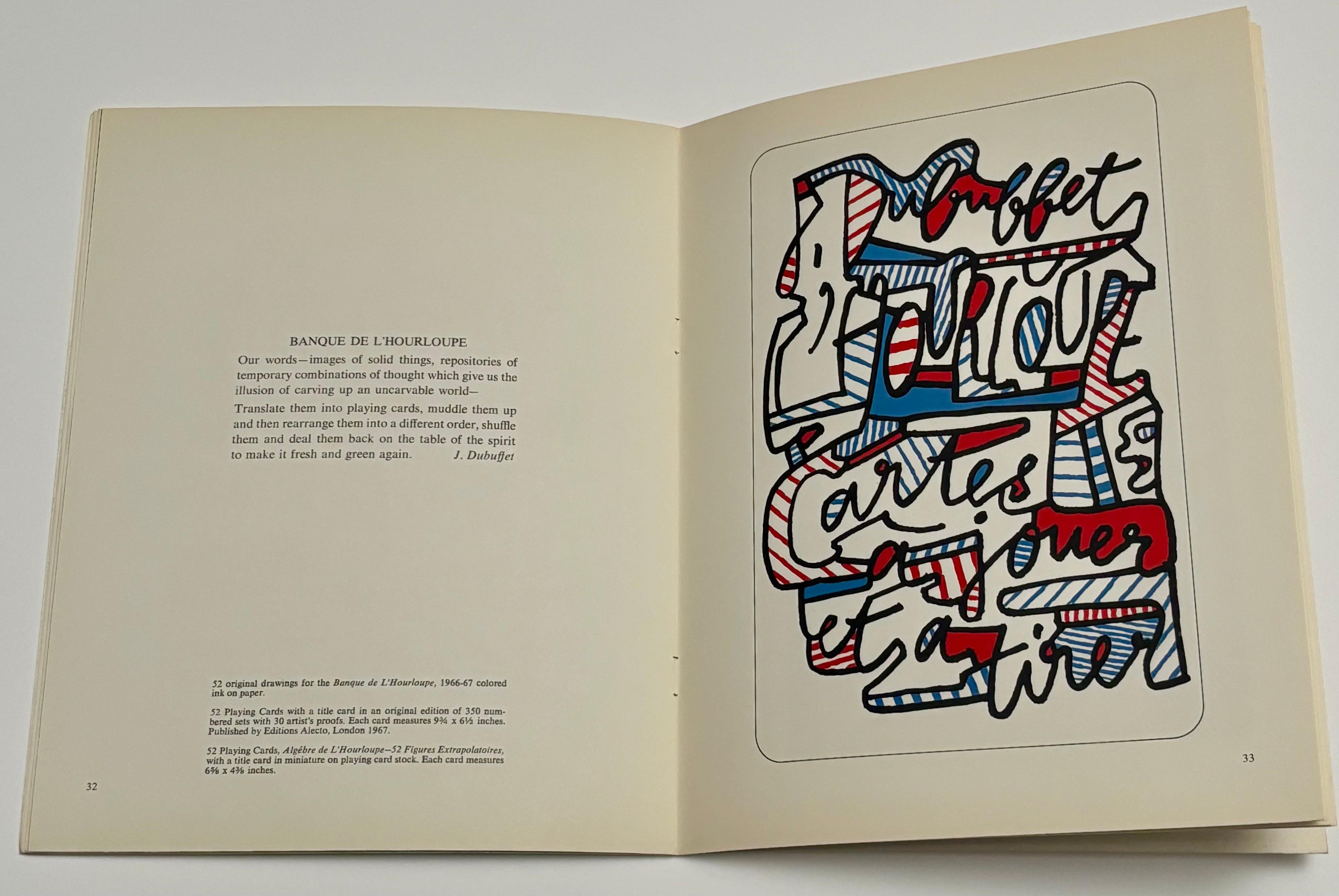 Mid-Century moderno Jean Dubuffet Catalogo delle sculture dipinte 1968 in vendita