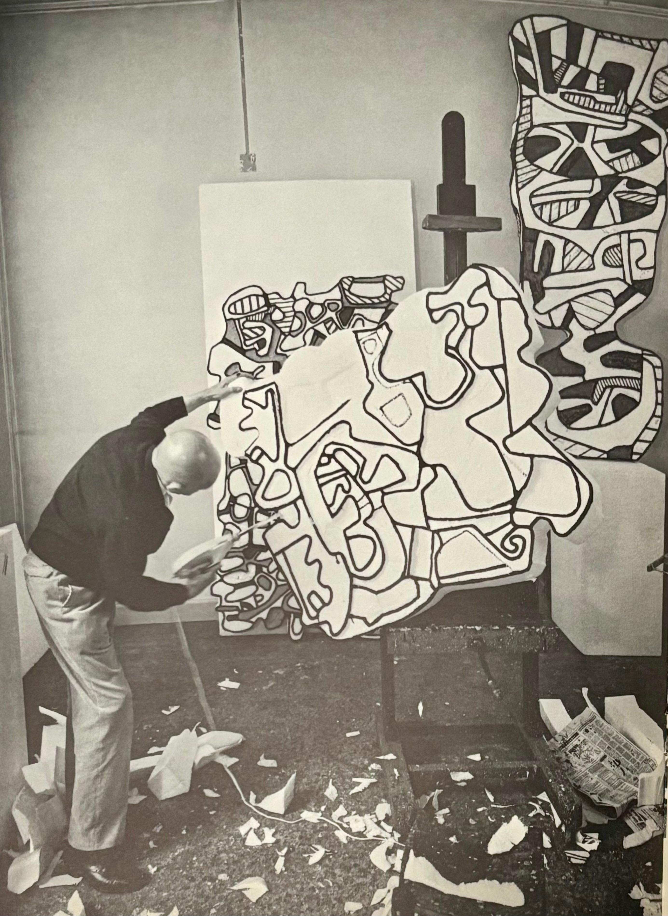Jean Dubuffet Catalogo delle sculture dipinte 1968 In condizioni buone in vendita a Brooklyn, NY