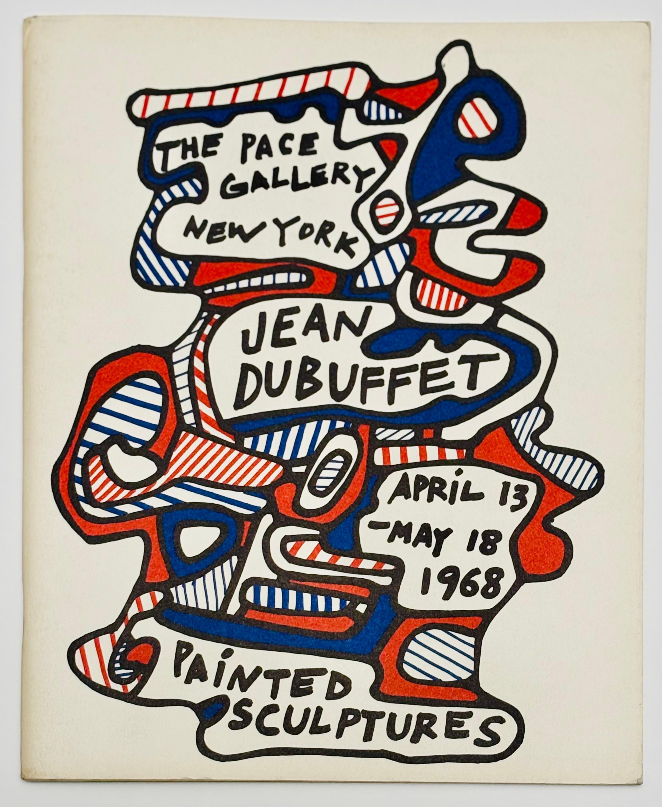 Carta Jean Dubuffet Catalogo delle sculture dipinte 1968 in vendita