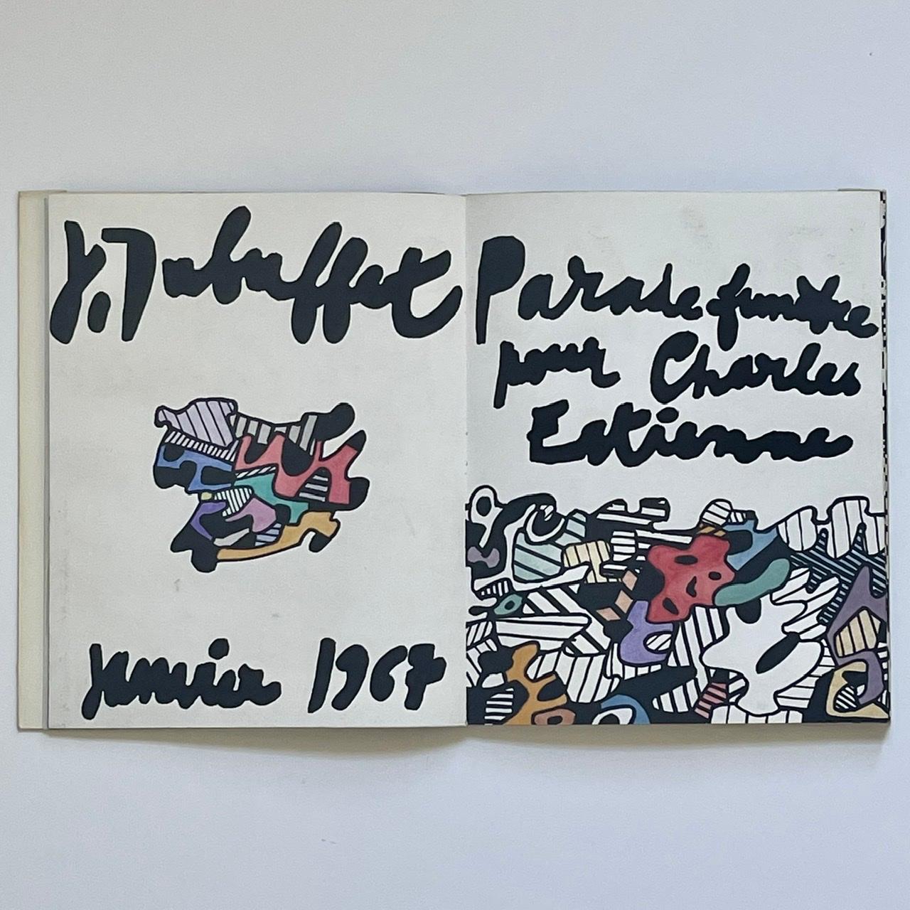 Mid-20th Century Jean Dubuffet, Parade Funebre Pour Charles Estienne, 1967