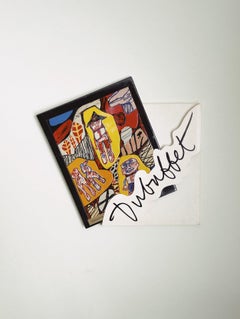 Jean Dubuffet Partitions 1980-1981 / Psycho-Sites Puzzle and Exhibition Catalog