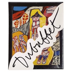 Retro Jean Dubuffet Partitions 1980-1981 / Psycho-Sites Puzzle and Exhibition Catalog