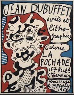 1968 Jean Duft Ecrits et Lithographies - Galerie La Pochade 