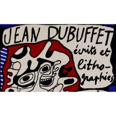 Original- Serigrafie von Jean Dubuffet aus dem Jahr 1968 – Ecrits et lithographies