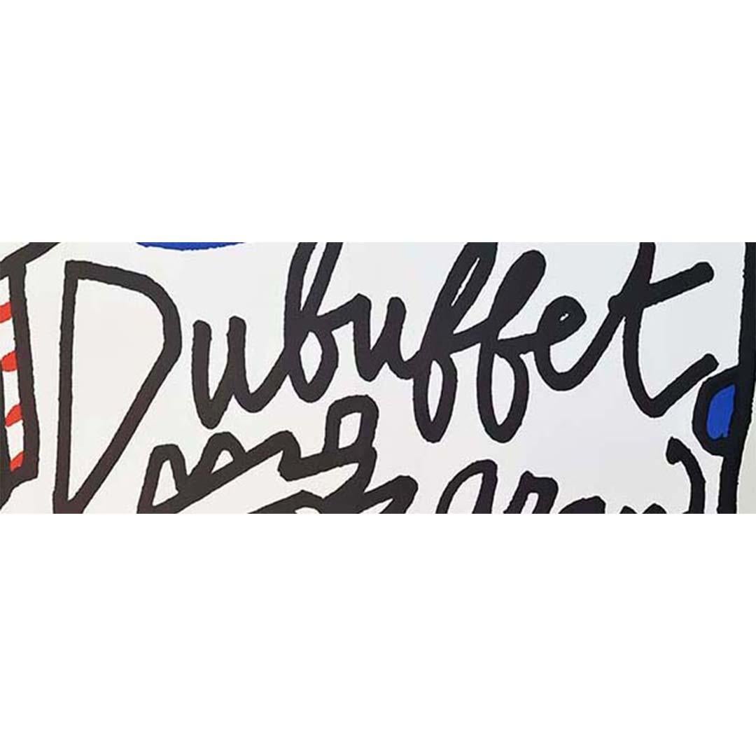 Cartel original de 1973 de Jean Dubuffet Coucou Bazar en el Grand Palais de París en venta 3