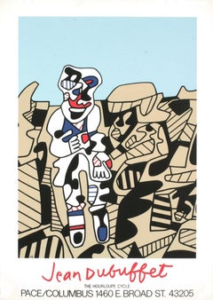 Retro 1974 After Jean Dubuffet 'Inspection of the Territory