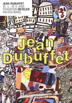 2016 After Jean Dubuffet 'Mele Moments' Outsider Art Multicolor Switzerland