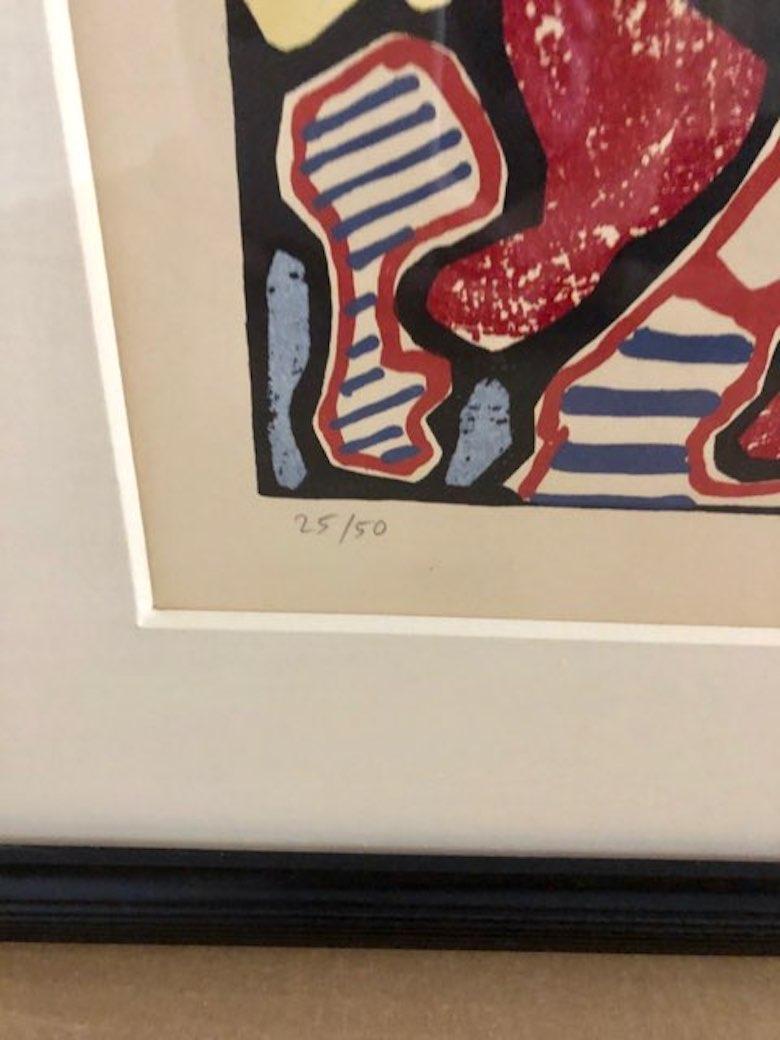 Affairements, Rare Hand-Signed Limited Edition Lithograph - Print by Jean Dubuffet