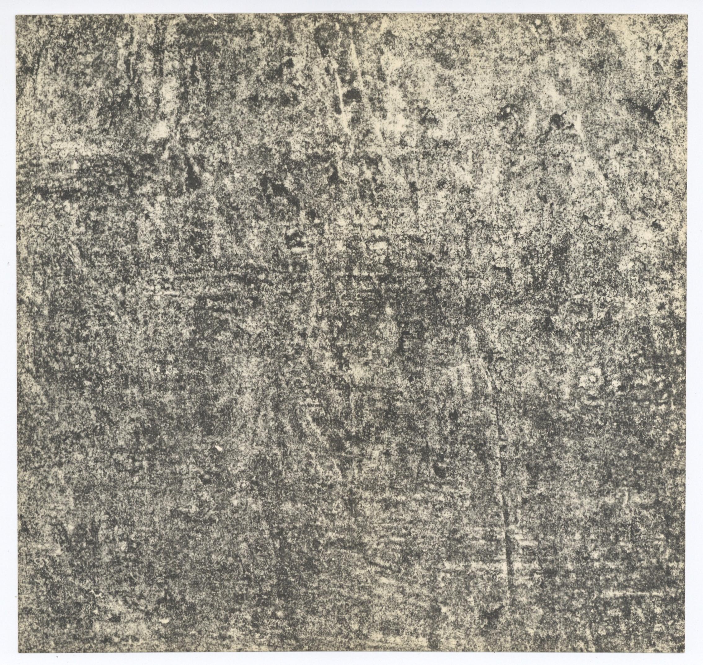 (después de) Jean Dubuffet - "Le drap de terre" pochoir