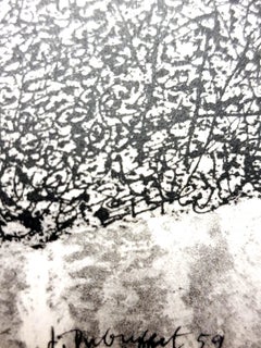 after Jean Dubuffet - Man - Pochoir
