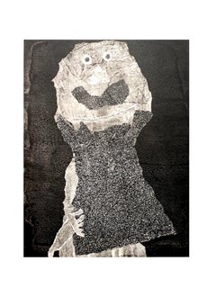 dopo Jean Dubuffet - Uomo - Pochoir