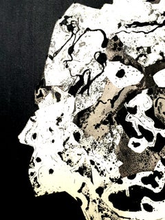 dopo Jean Dubuffet - Personnage - Pochoir