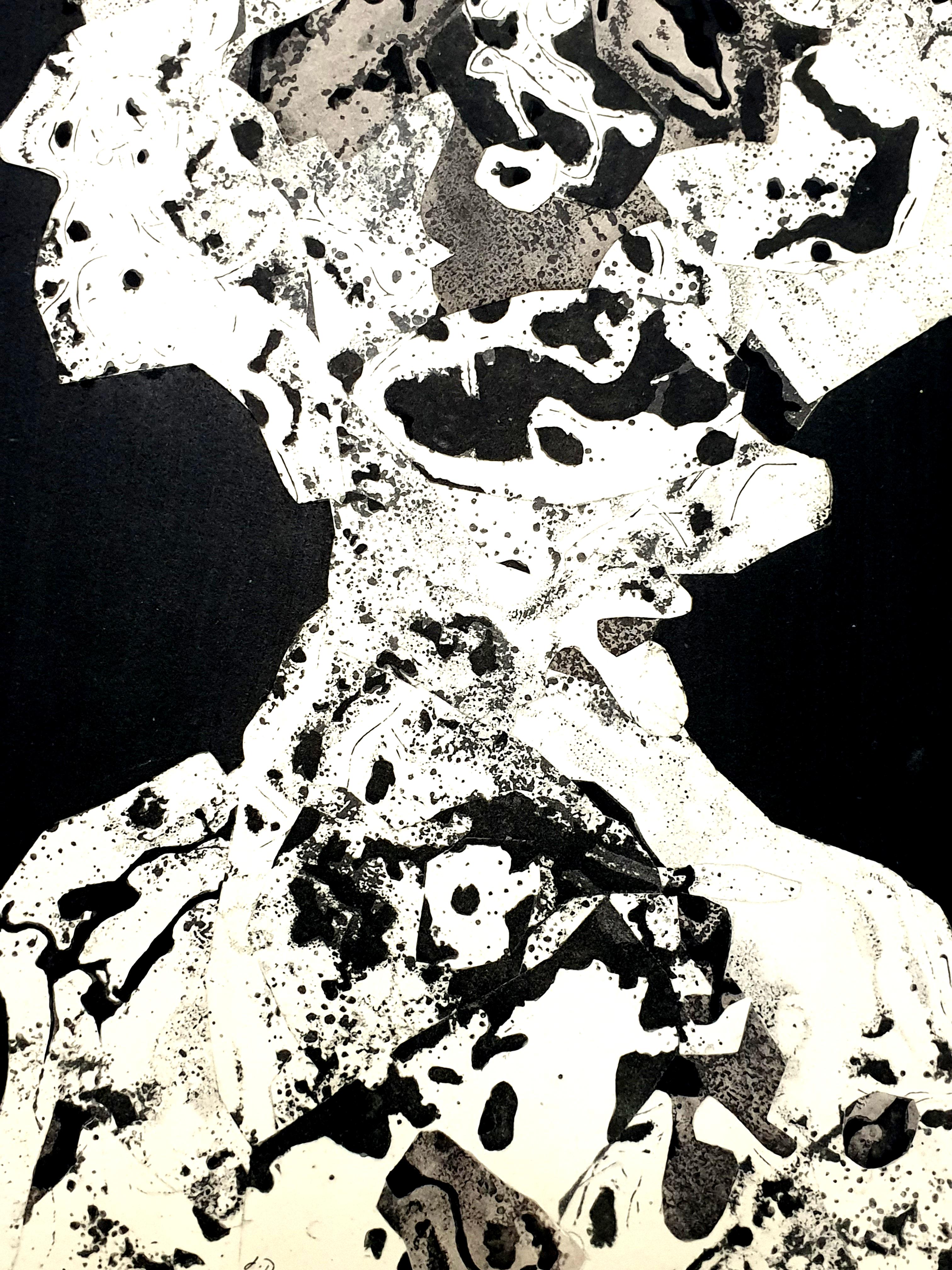 after Jean Dubuffet - Personnage - Pochoir For Sale 1