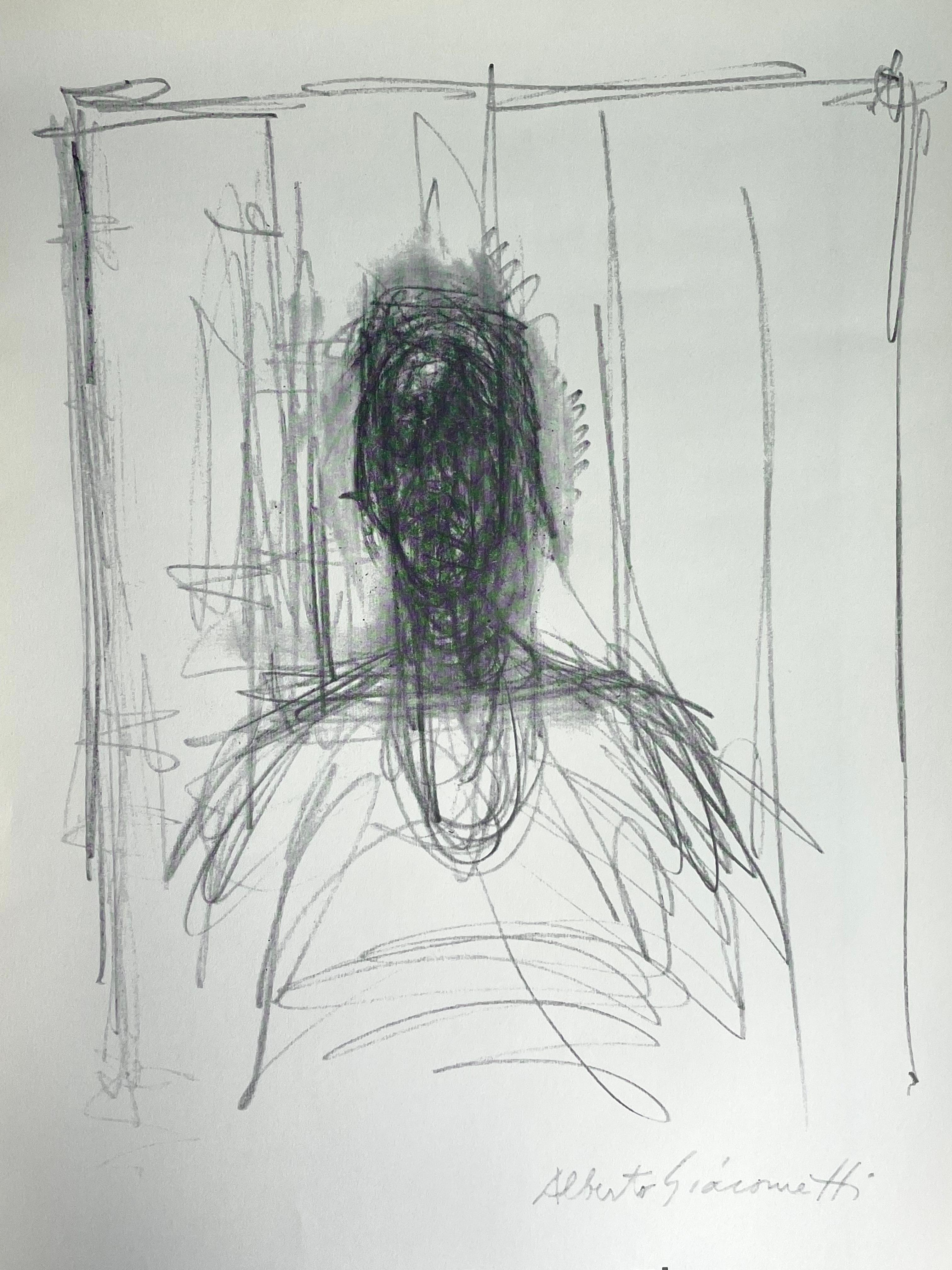Alberto Giacometti, raro cartel original de época en venta 1