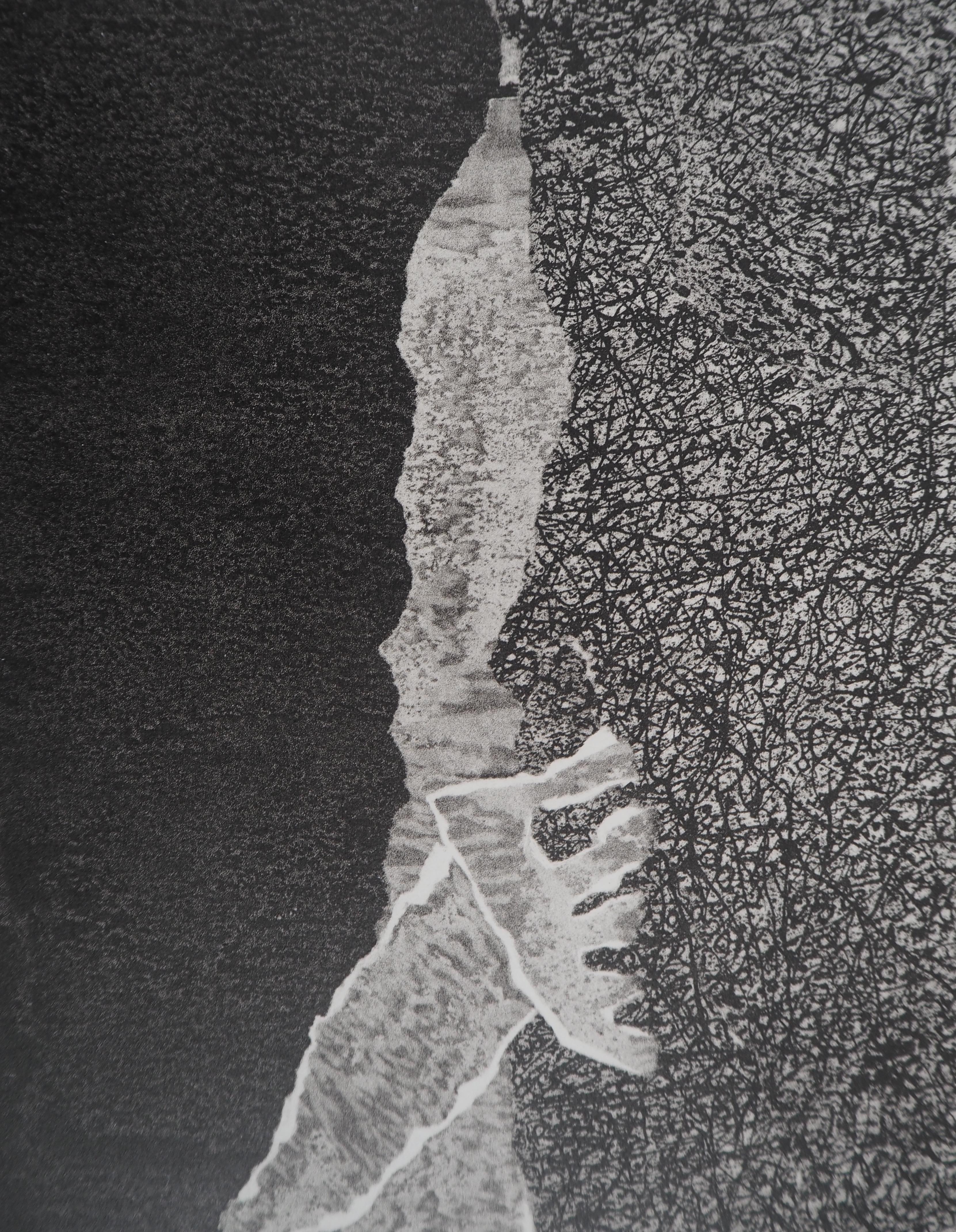 Barbe des Perplexités, Société internationale d'art XXe siècle - Modern Print by Jean Dubuffet