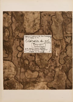 Célébration du Sol de Jean Dubuffet