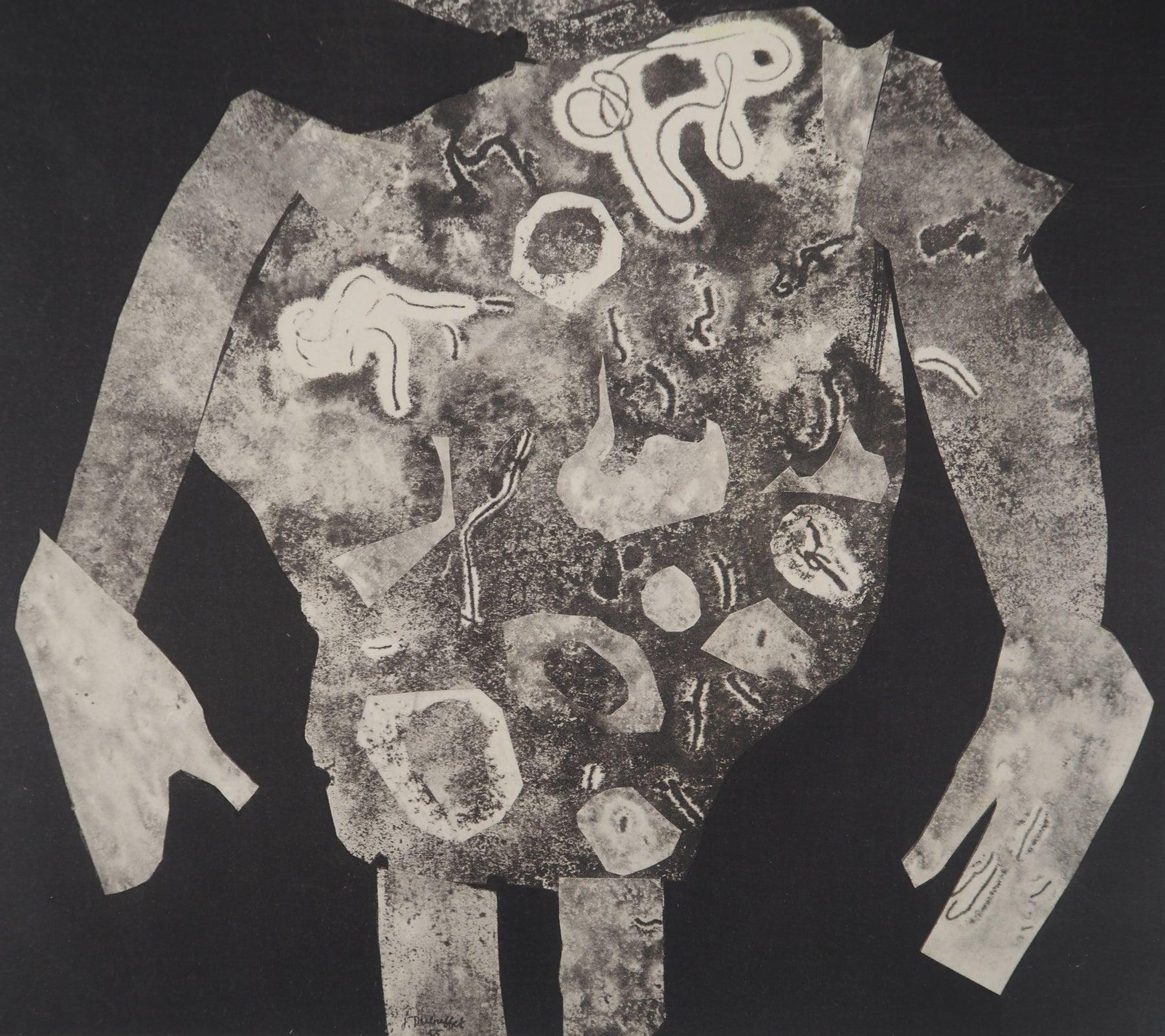 Le maître de cérémonie, Société internationale d'art XXe siècle - Modern Print by Jean Dubuffet
