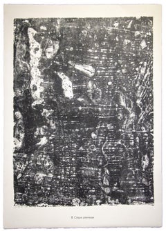 Crique Pierrense - Original Lithograph by Jean Dubuffet - 1959