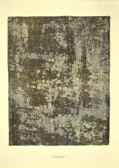 Décrépitude - Litografia originale di Jean Dubuffet - 1959