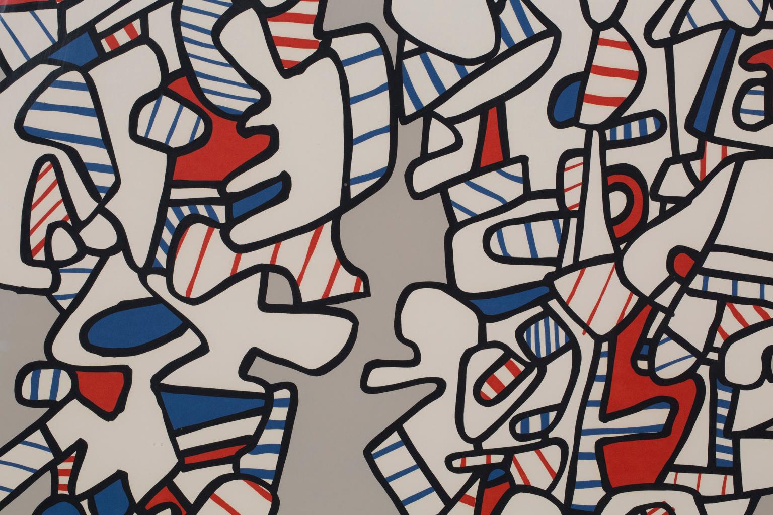 jean dubuffet screenprint