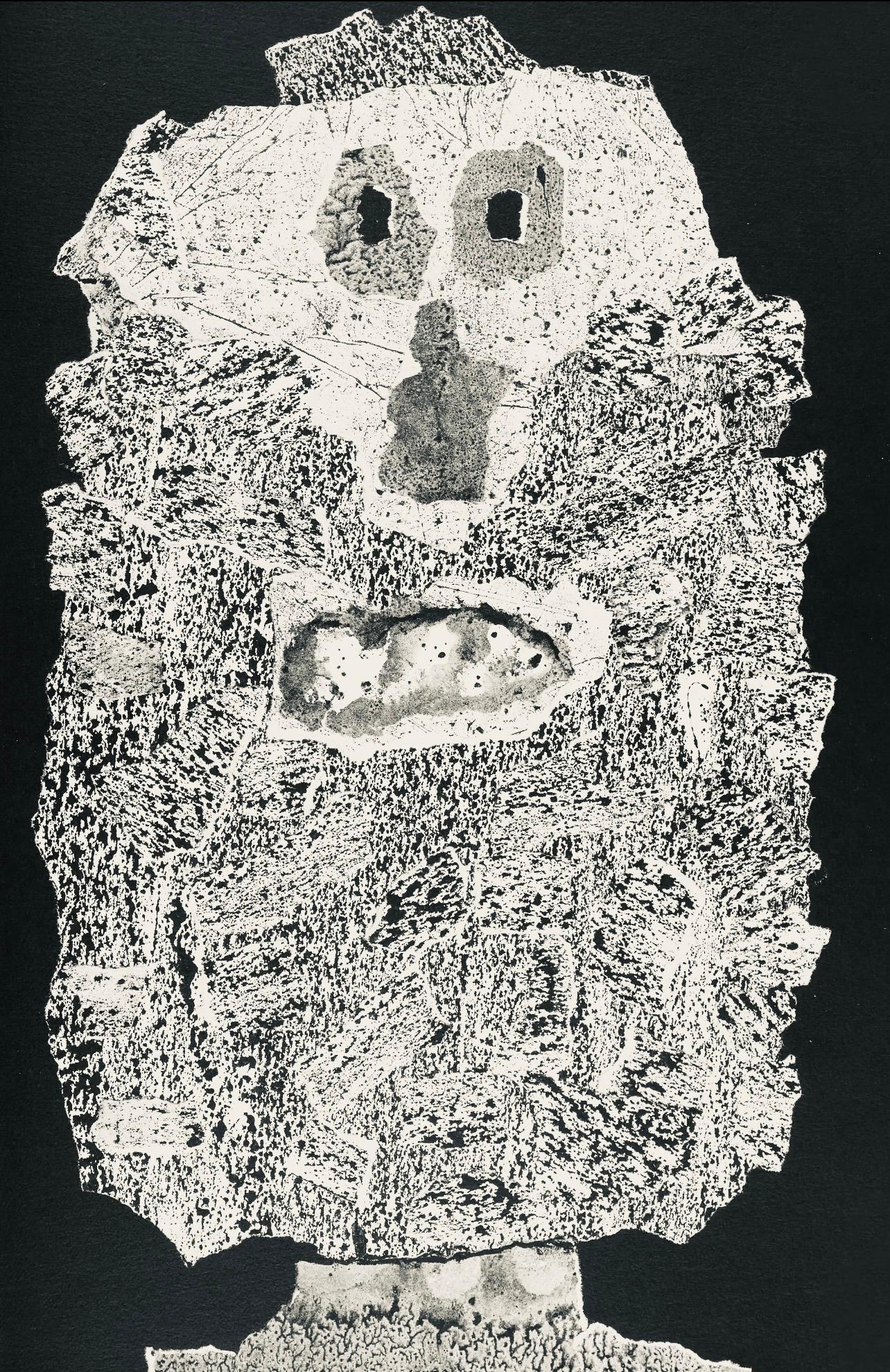 Jean Dubuffet Abstract Print - Dubuffet, Composition Barbe (Webel 775-779), La Fleur de Barbe (after)