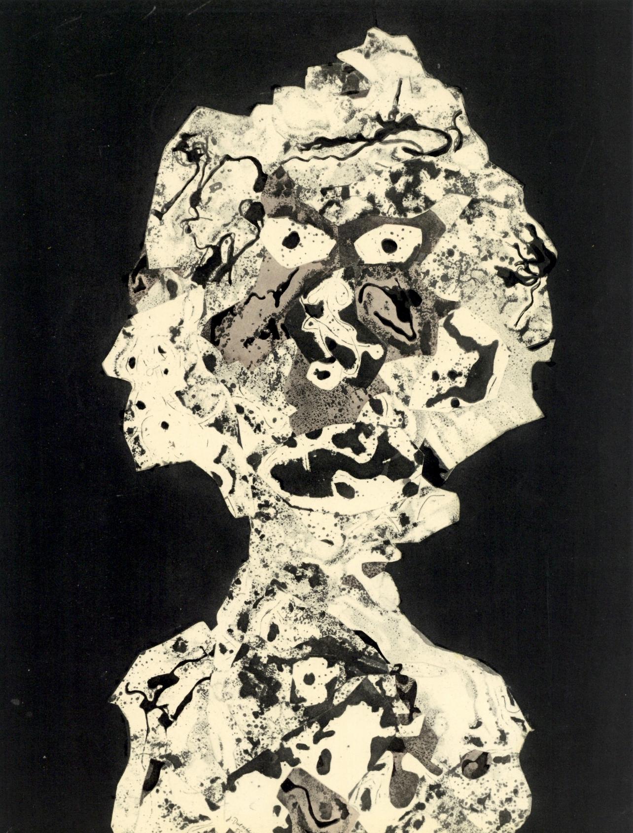 Jean Dubuffet Figurative Print - Dubuffet, Personnages I, XXe Siècle (after)