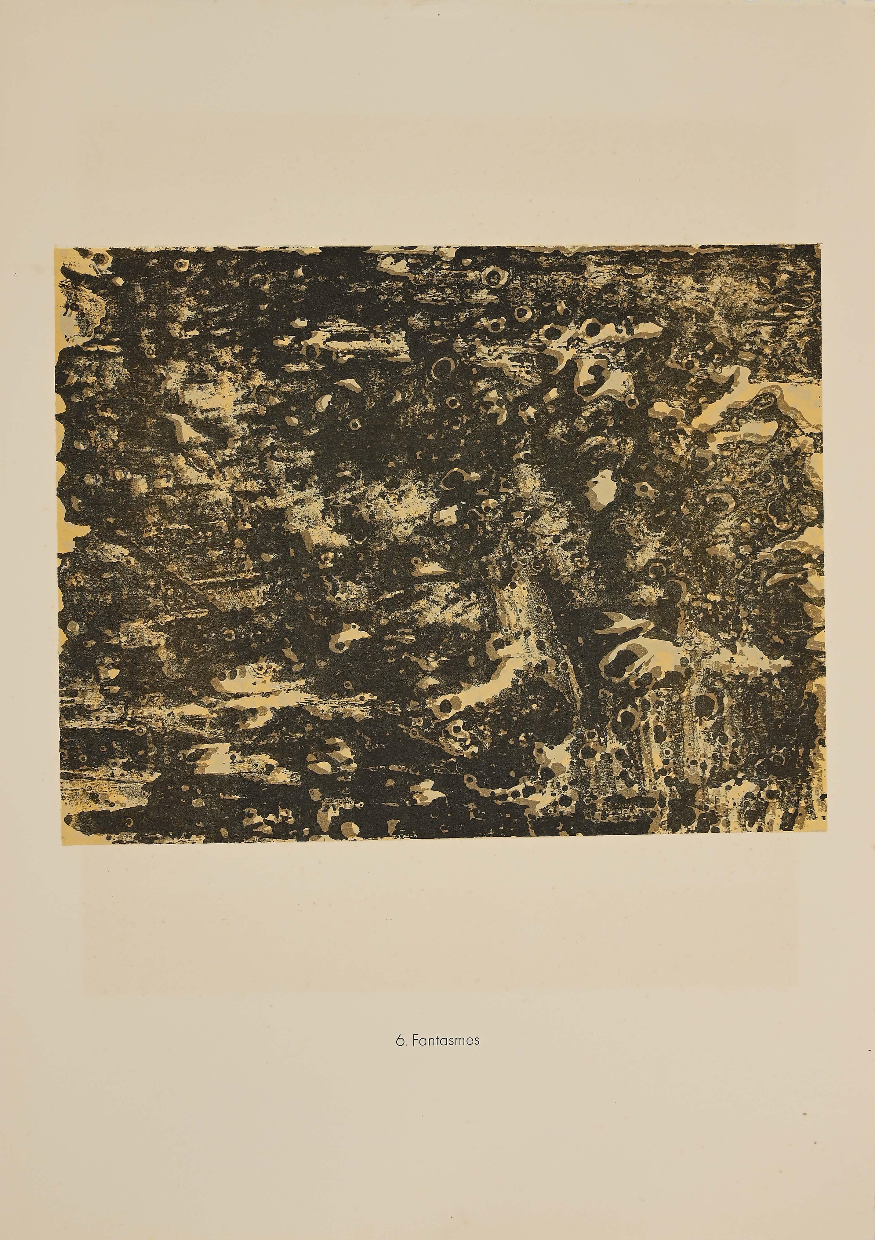 Fantasmes ist eine Original-Lithografie auf Papier mit Wasserzeichen "Arc". 
Abstrakte Komposition des französischen Künstlers Jean Dubuffet. 
Aus dem Album von "Anarchitecte" (1953-1959). In ausgezeichnetem Zustand.

Bildabmessungen: 30,3 x 39