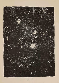 Geometrie - Original Lithograph by Jean Dubuffet - 1959