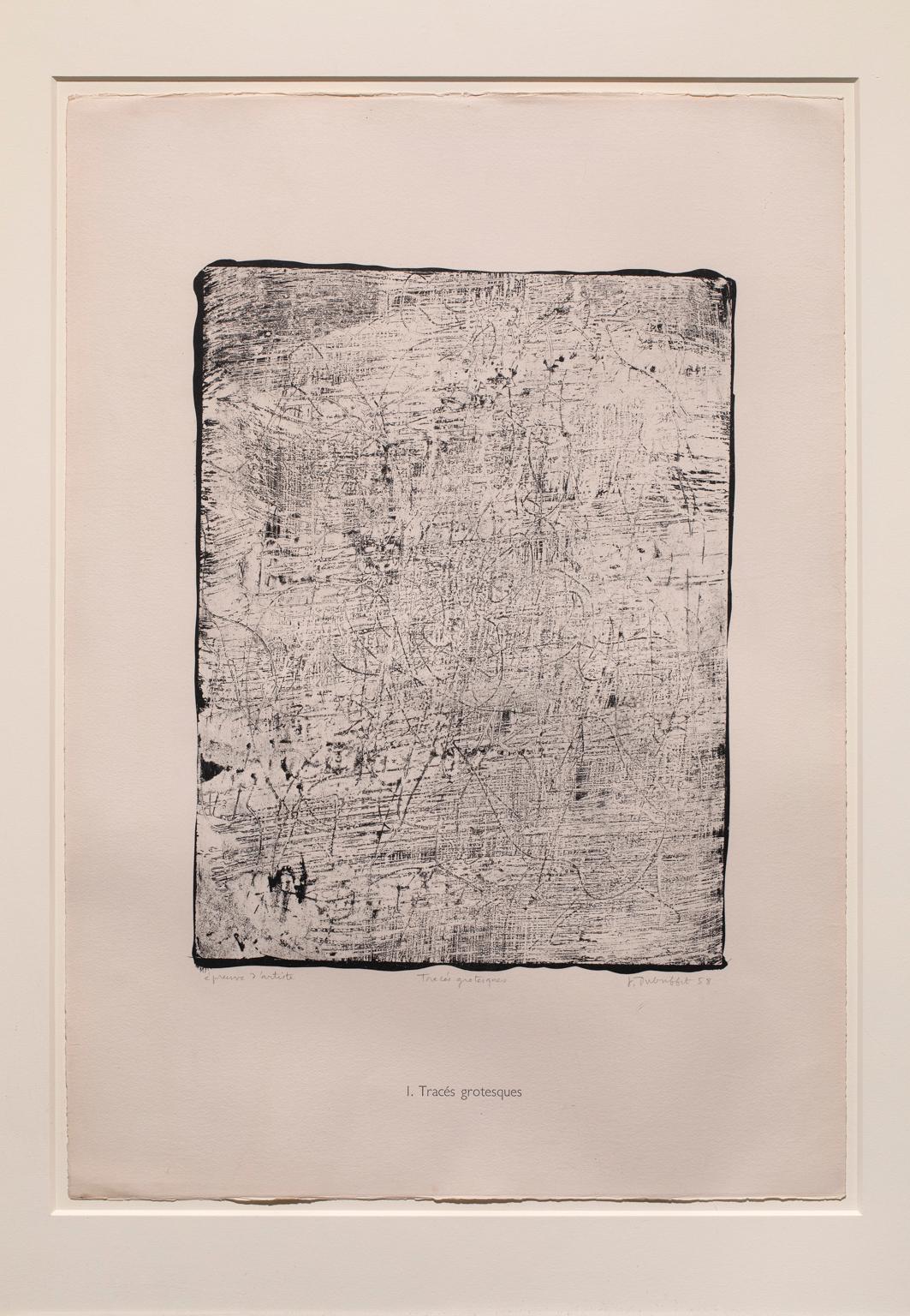 jean dubuffet lithograph