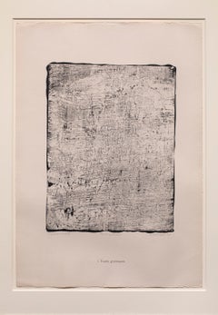 Jean Dubuffet Lithograph Art Brut "I. Traces grotesques"